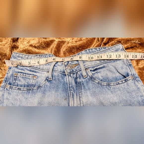 Express Light Blue Boyfriend Jeans - Picture 2 of 6